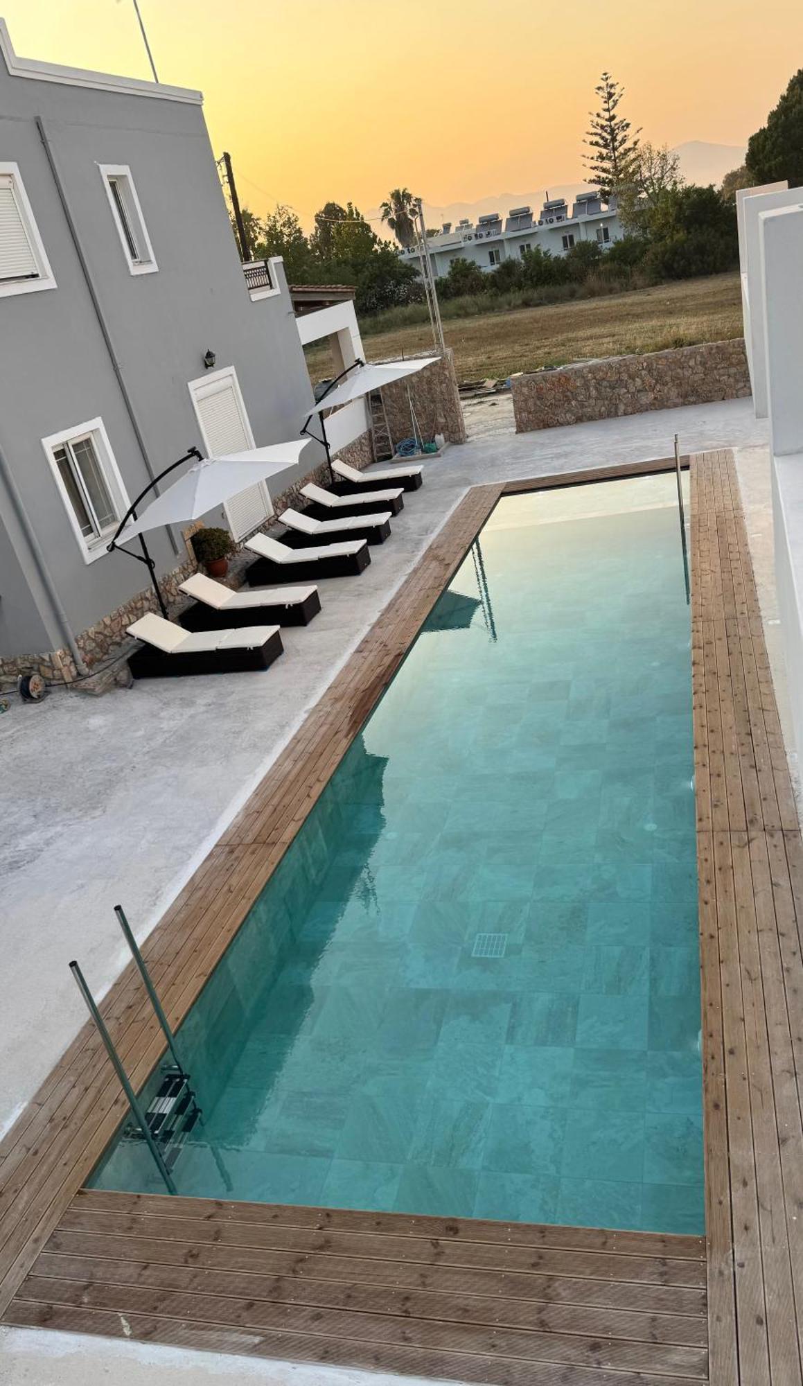 Diamond Deluxe Apartments Pool&Bar Mastichari  Bagian luar foto